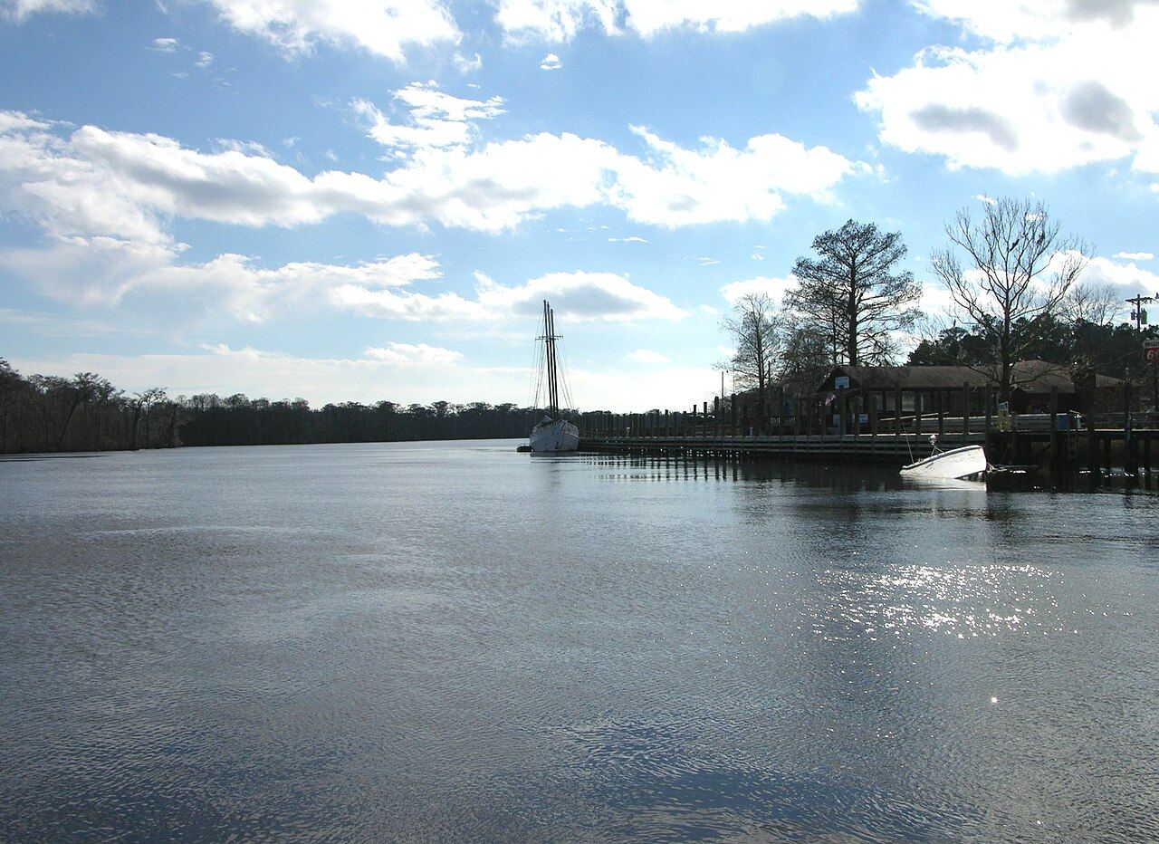 Historical Bucksport waterfront photograph, 2006